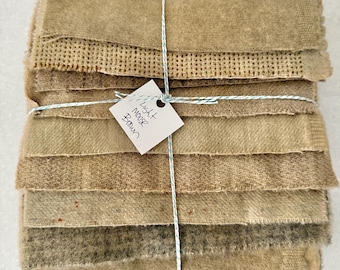 Hand Dyed Wool Bundles