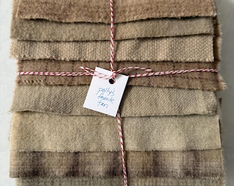 Hand Dyed Wool Bundles