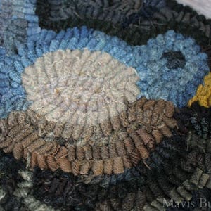 Rug Hooking Pattern Miss Robin on Linen or Paper - Etsy