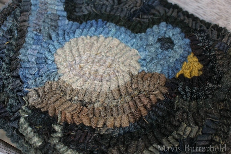 Rug Hooking Pattern Miss Robin on Linen or Paper - Etsy