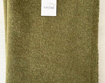 Woodland Green Wool Fabric – Fat Quarter, Rug Hooking Supply