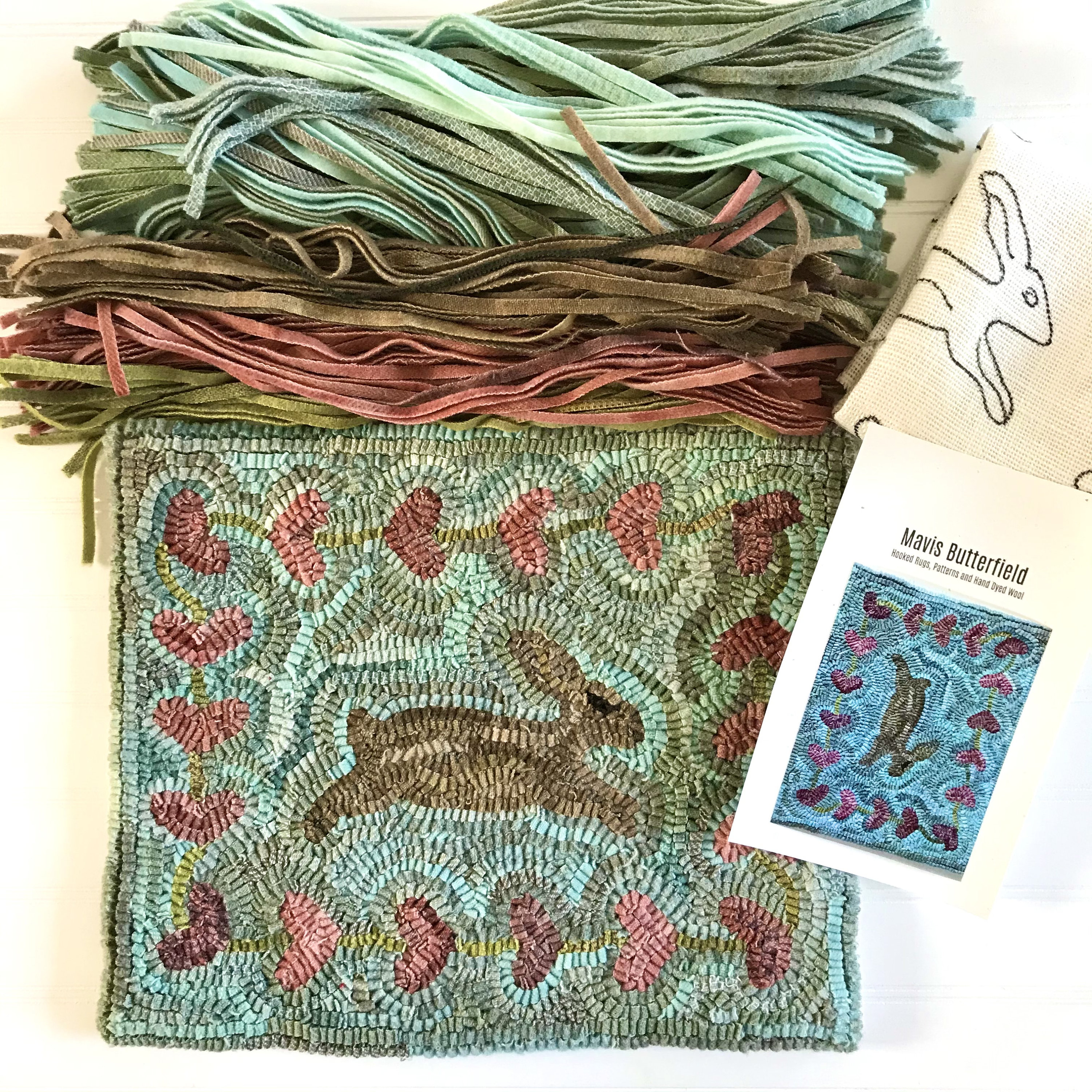 Hand Hooked Rugs, Patterns & Kits, Rug Hooking Supplies, Hand Dyed Wools