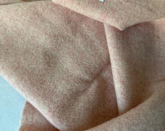 Pink Baby BIlly Wool Fabric – Fat Quarter, Rug Hooking Supply