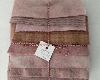 Hand Dyed Wool Bundles