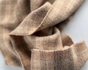 Rosie Cheeks - 100% Wool Fabric Fat 1/4 Yard {16"x28"} For Rug Hooking -  Washed And Ready To Use