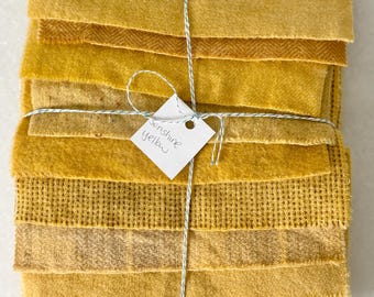 Hand Dyed Wool Bundles