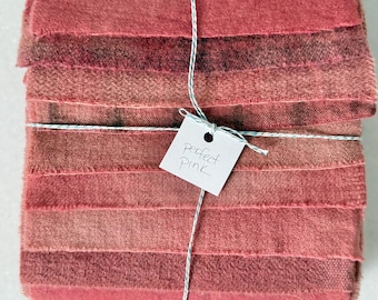 Hand Dyed Wool Bundles