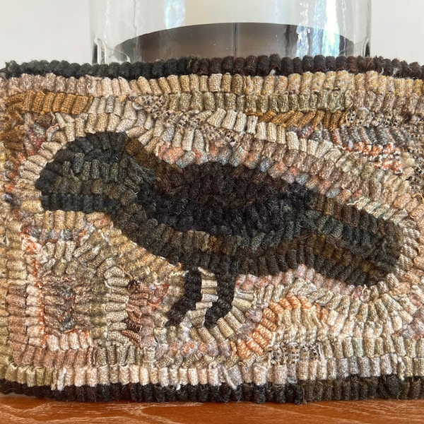 Hooked Rug Crows - Etsy