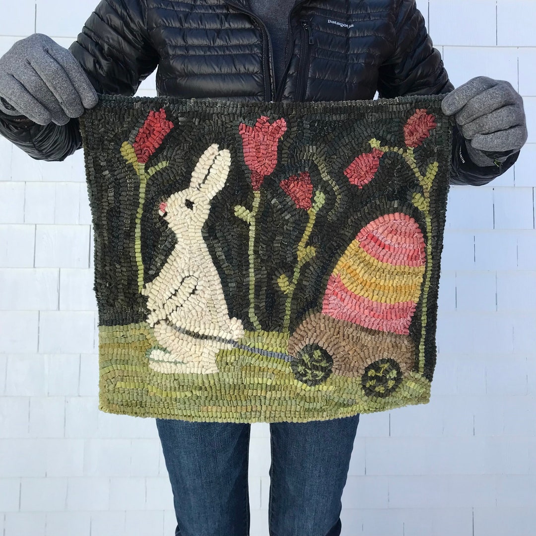 RUG HOOKING KIT - Spring Arrives on Widsbee Farm on Linen - Etsy