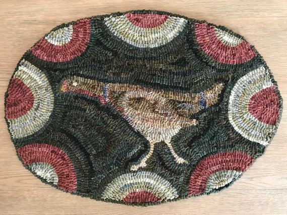 RUG HOOKING KIT Olde Heritage Turkey on Linen Canada