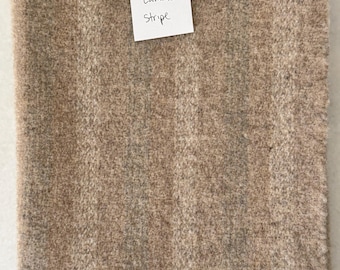 Laramie Stripe Wool Fabric – Fat Quarter, Rug Hooking Supply