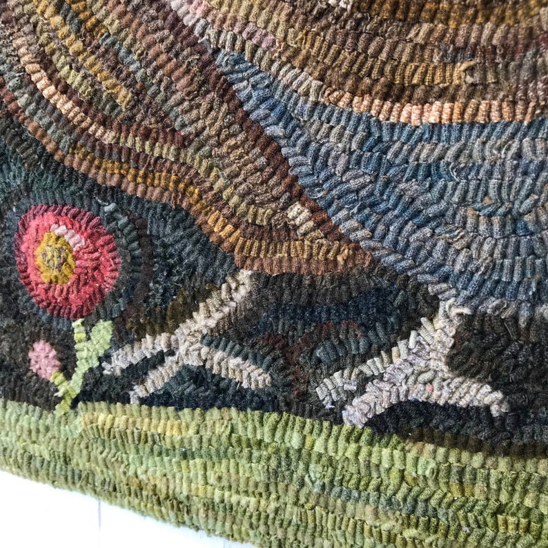 Rug Hooking KIT - Tom and Tilly Turkey ~ on Linen With Hand Dyed Wool ...
