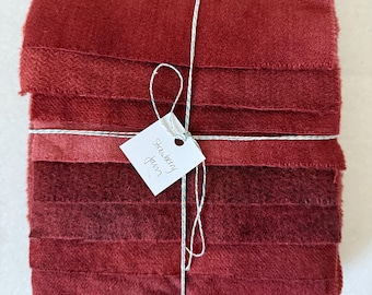 Hand Dyed Wool Bundles