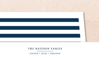 Family Personalized Stationery Set