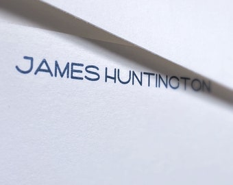 Personalized Stationery Set - Curve - Modern Font