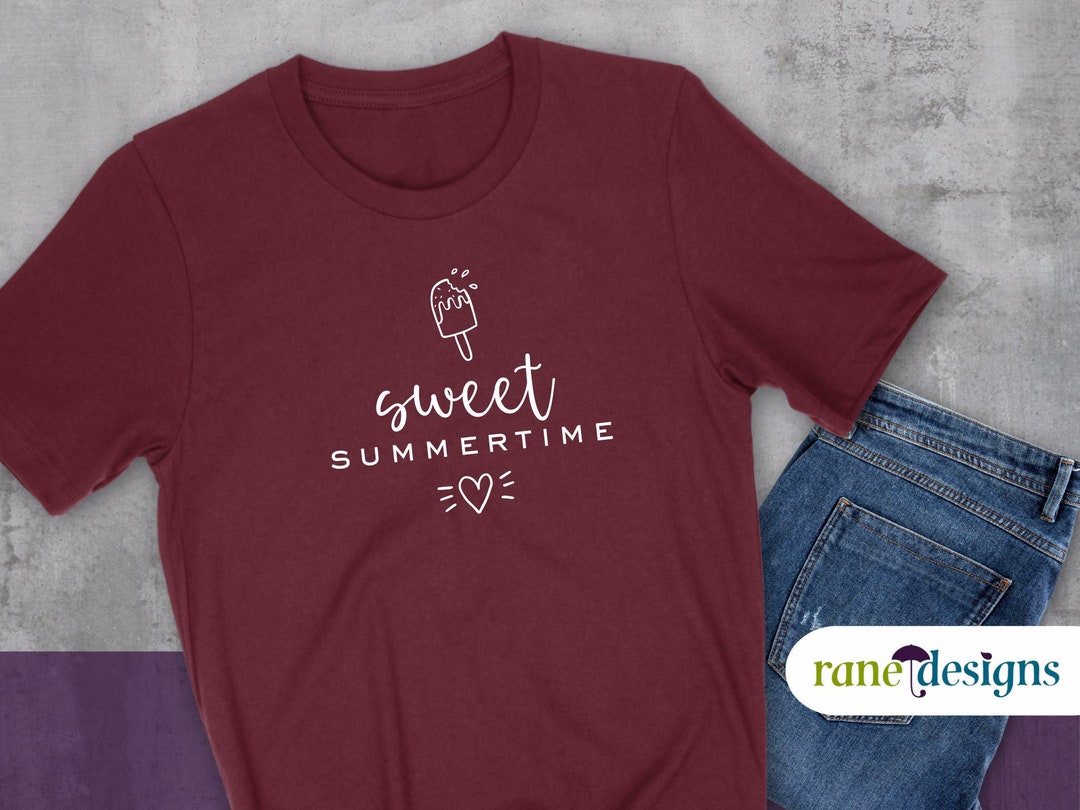 Sweet Summertime Popsicle Shirt, Popsicle Shirt, Summer Break, Summer ...