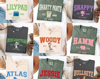 Vintage Disney Toy Story Family Shirt, Toy Story Friends Matching Shirt, Toy Story 5 Characters, Disney Family Trip Shirt