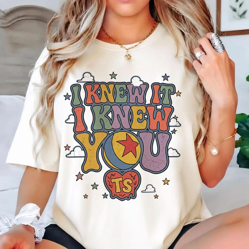 Comfort Colors® Vintage Toy Story 5 Shirt, I Knew It I Knew You Tee, Woody Buzz Lightyear Friendship Shirt, Disneyland Family Matching Shirt immagine 1