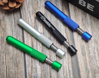 Personalized Pipes - Spring Pipes - Groomsmen Gifts - Unique Men's Gifts - Birthday Gifts - Cigarette Accessories - Gifts for Smokers
