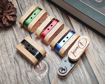 Personalisierte Falt Pfeife-moderne Pfeife-Trauzeuge Geschenk-einzigartiges Geschenk für Männer-Geburtstagsgeschenk-Geschenk für Freund-Pfeife