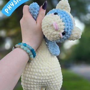 Crochet Amigurumi Soup Belly Ferret Plushie - Chenille Yarn