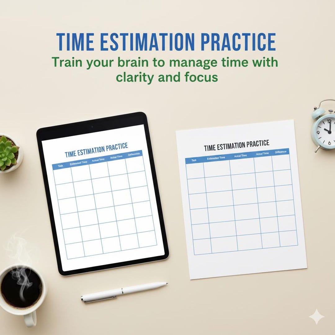 Time Estimation And Adhd Research photo