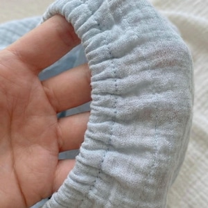 Organic Muslin Baby Car Seat Cover Liner: Breathable Cotton , stroller cover image 17