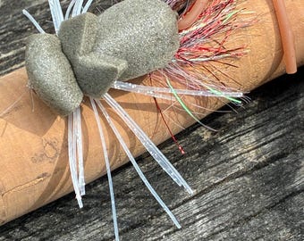 Whisker Biscuit mouse fly pattern. Bass and trout. Topwater fly
