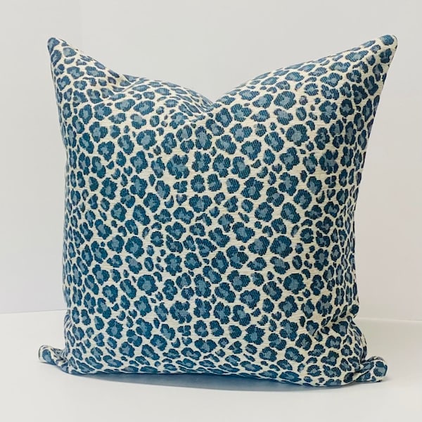 Green Leopard Pillow Etsy