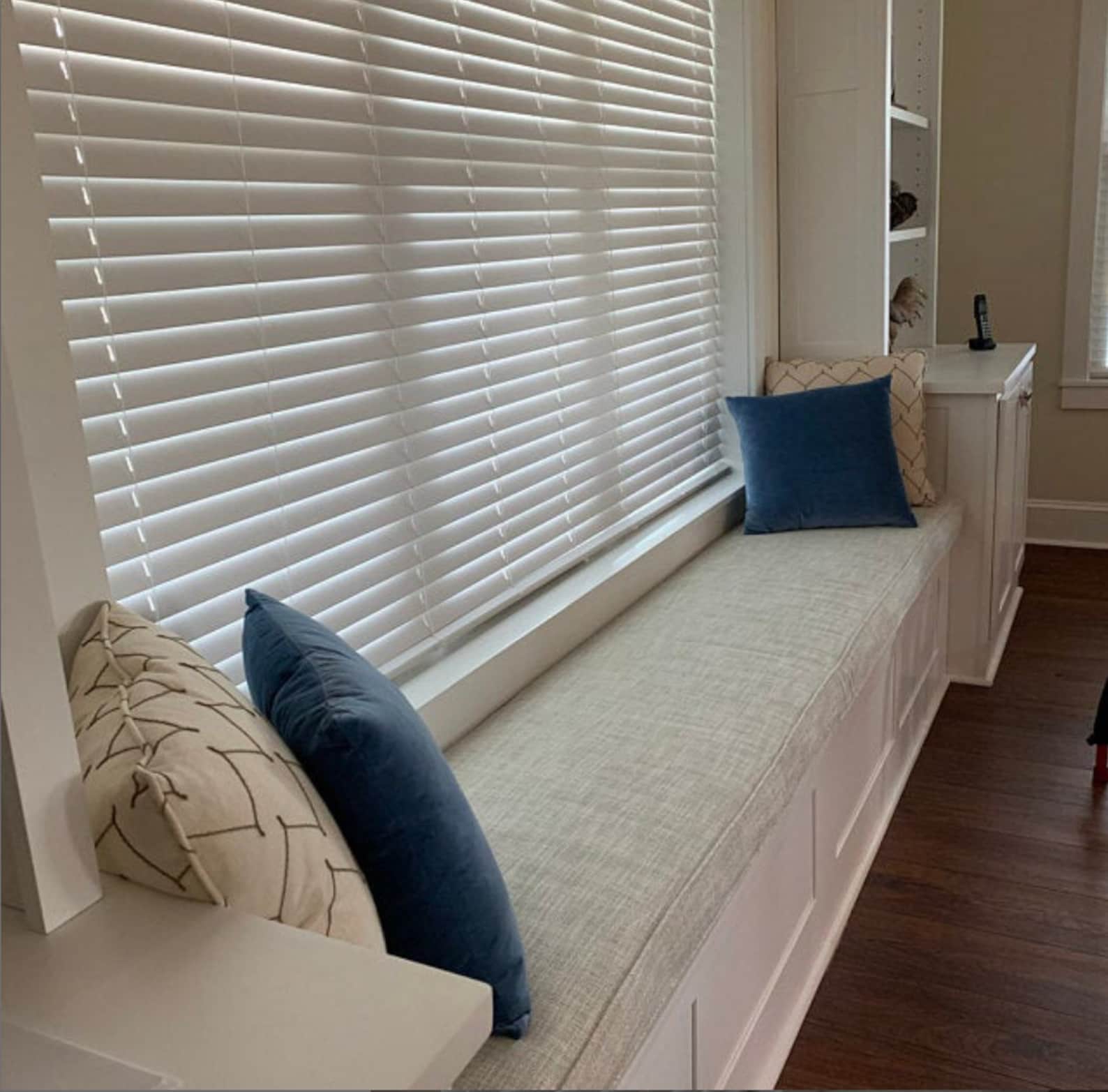 Cushion Bench Trapezoid Window Seat Cushions in a Wide Variety Etsy