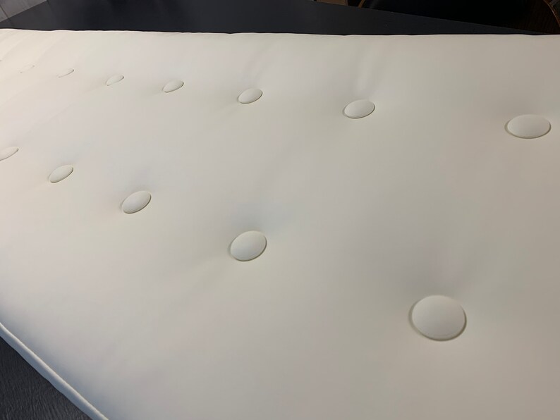 Custom Bench Cushions with Tufted Covered Buttons in a Variety Etsy