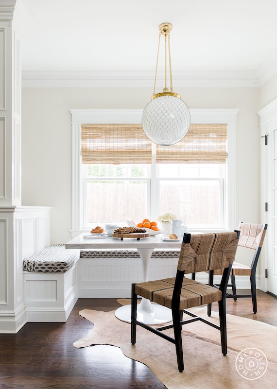 Banquette Bench Cushions in a Wide Variety of Fabrics and Etsy