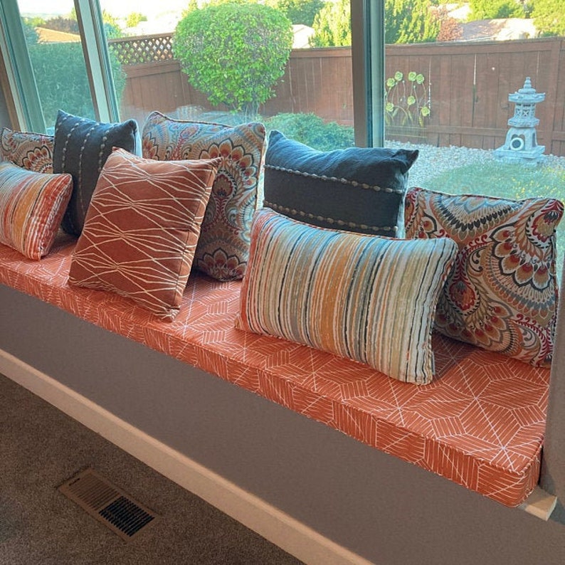 Mud Room Bench Cushions in a Wide Variety of Fabrics and Etsy