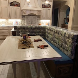 Custom Bench Cushions, Trapezoid and Window Seat Cushions in a Wide Variety of Fabrics