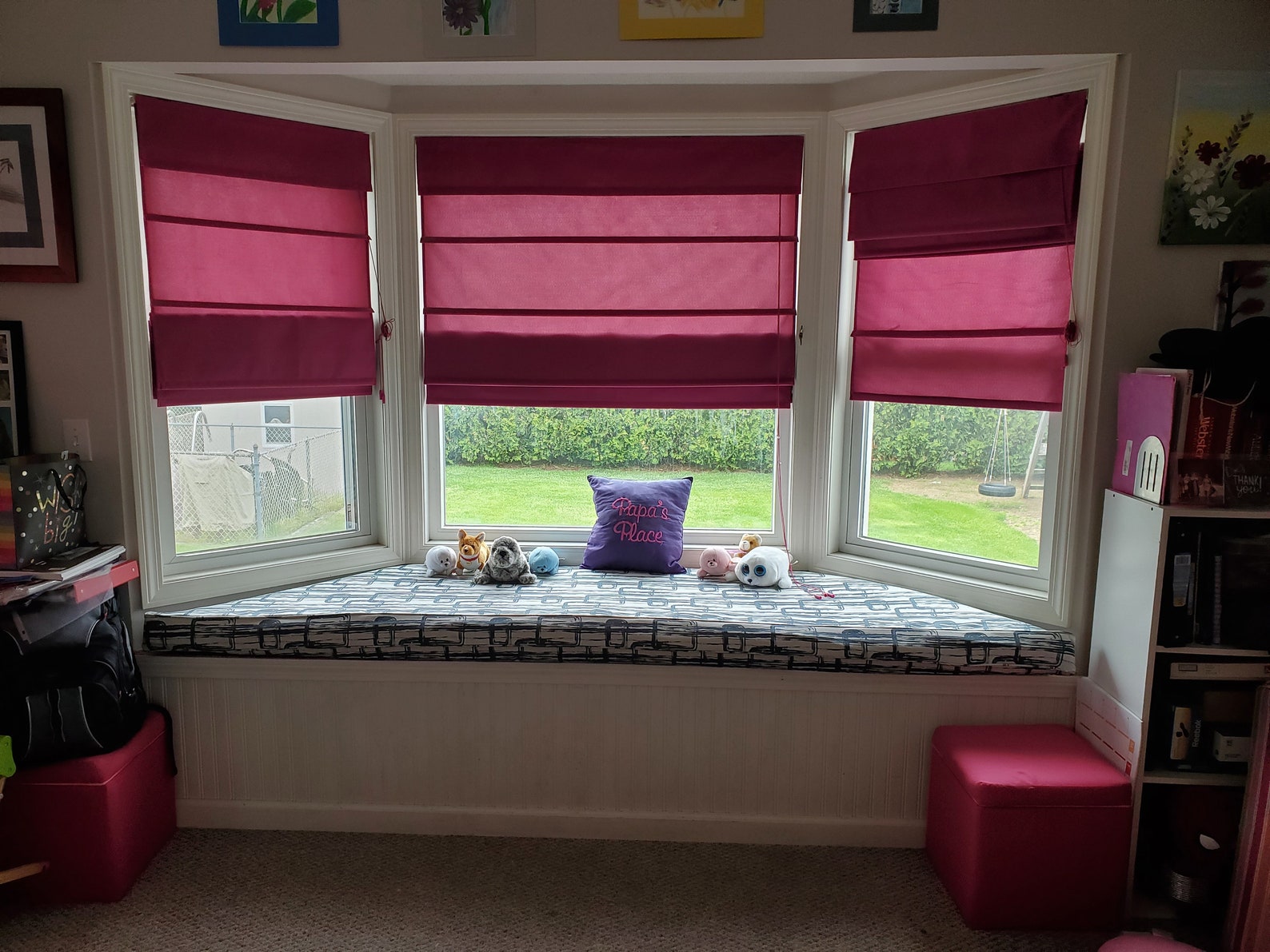 Custom Trapezoid Window Cushion made to fit your space Etsy