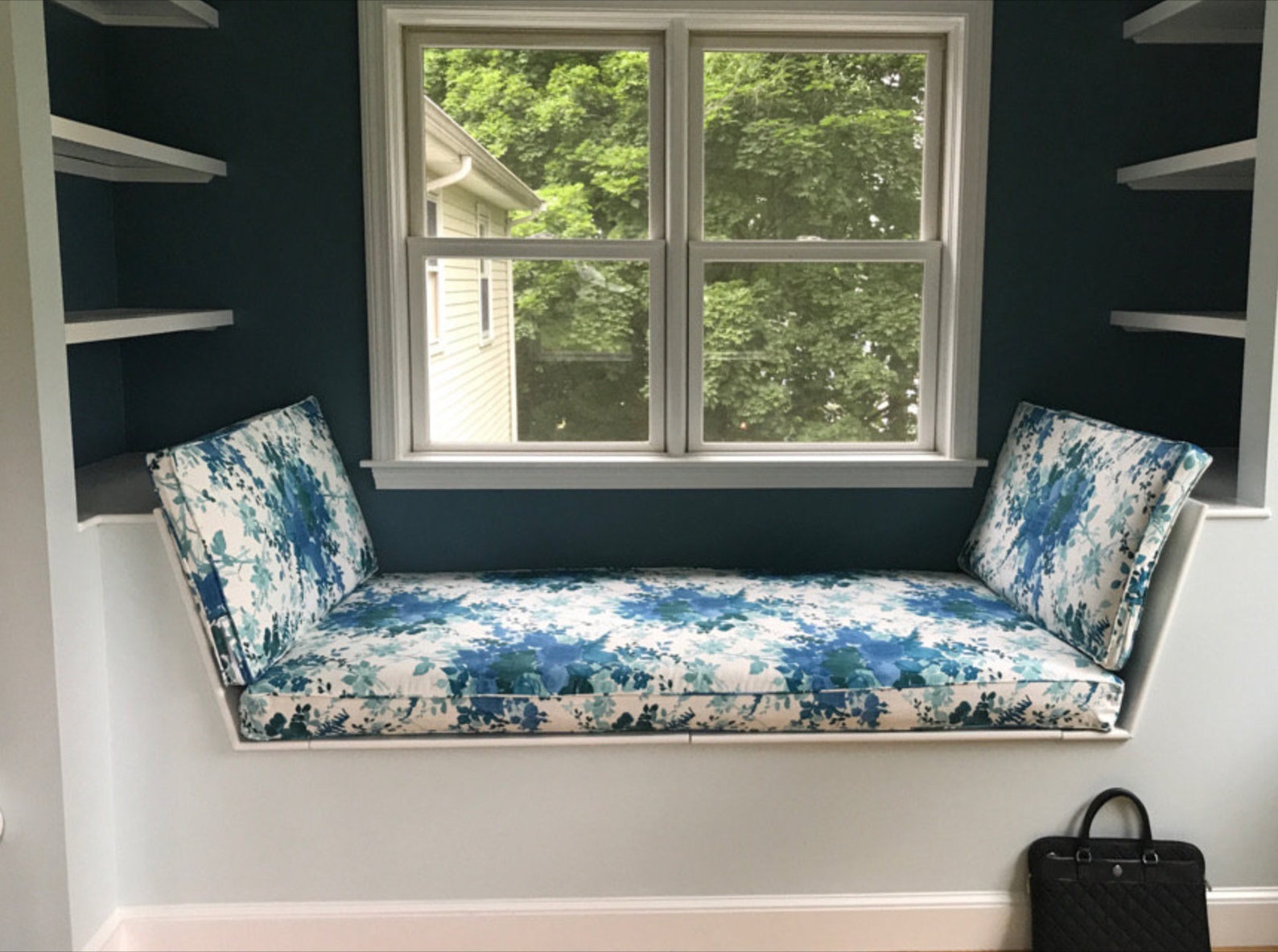 Custom Trapezoid Window Cushion made to fit your space Etsy