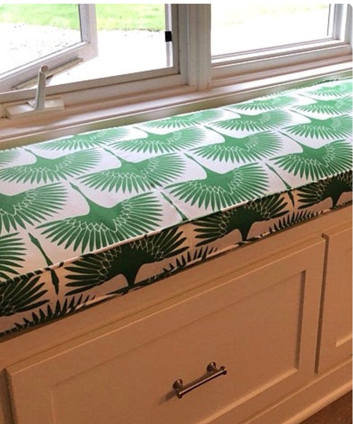 Cushion Bench Trapezoid Window Seat Cushions in a Wide Variety Etsy