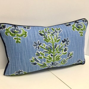 Pillow Covers in Lacefield Clara Cornflower