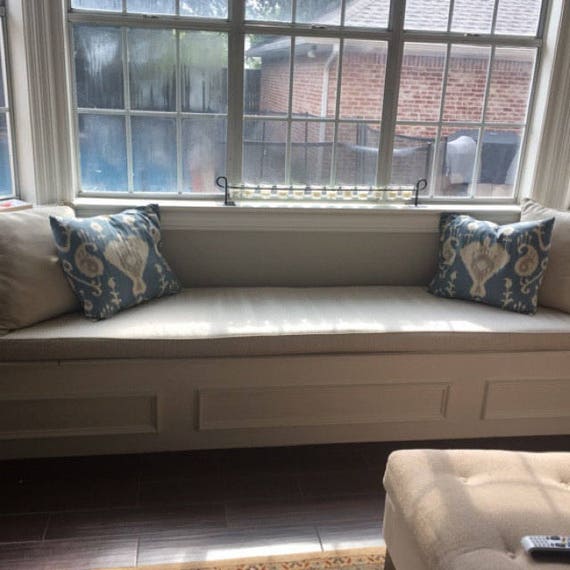 Custom Bench Cushion Window Seat Cushion Etsy
