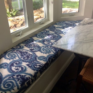 Trapezoid Cushions and Bench Cushions in a Wide Variety of Fabrics and Custom Sizes