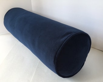 Velvet Bolster in a Variety of Colors - Includes Insert - Free Shipping