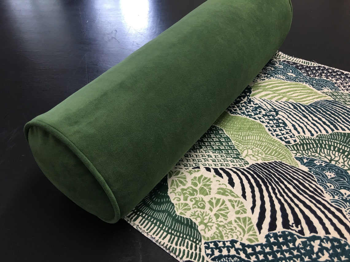 Custom Velvet Bolsters in a Variety of Colors Insert Included Etsy