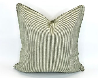 Decorative Pillow Cover in Bottom Line Devon