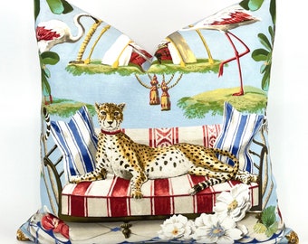 Jungle Decorative Pillow Cover in Cheetah Night in India