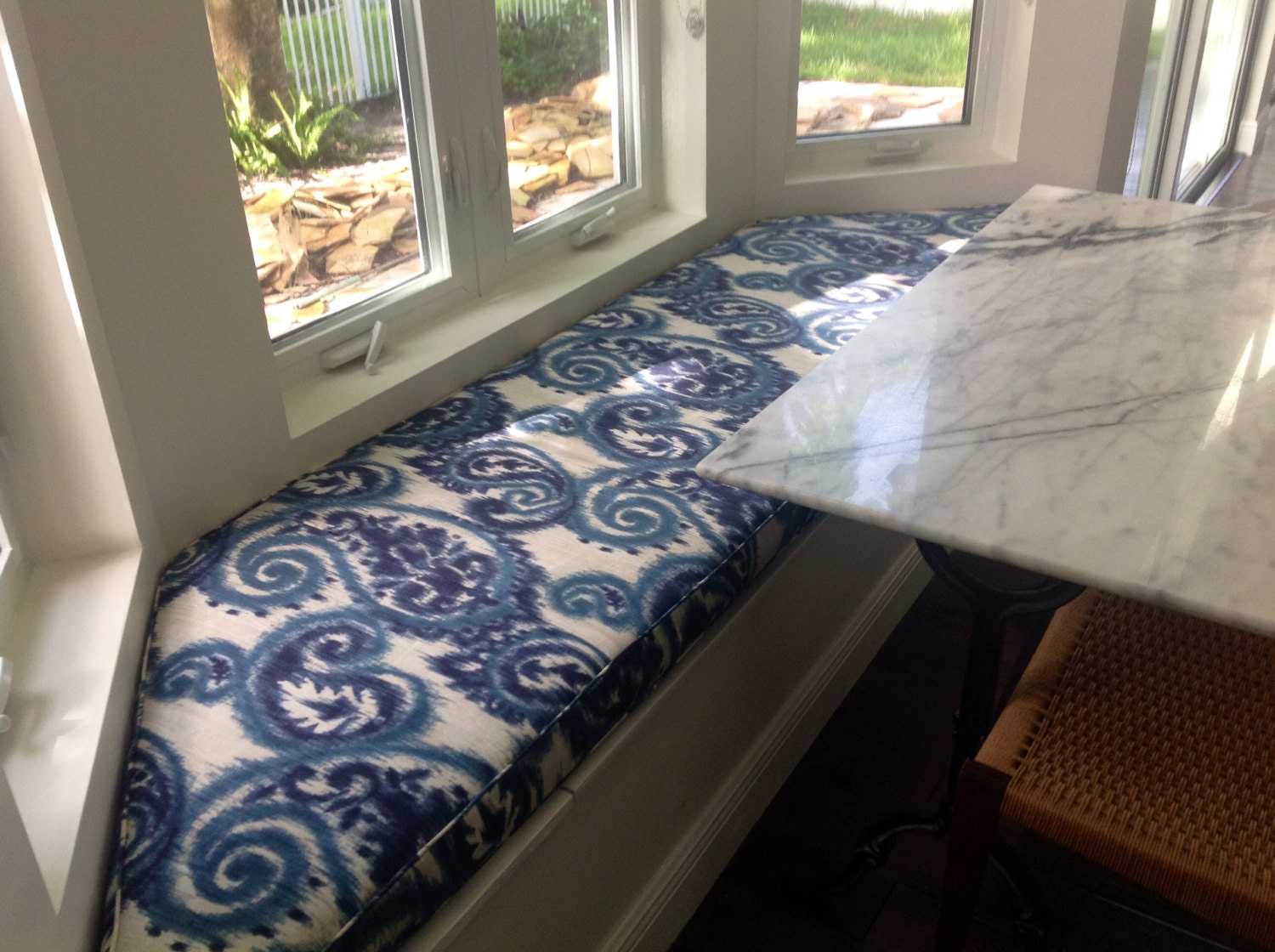 Cushion Bench Cushion Window Seat in a Variety of Fabrics Etsy