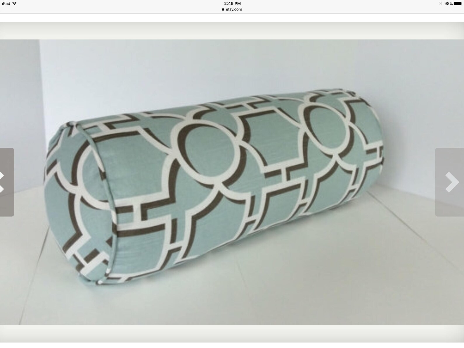 Custom Bolster in a Wide Variety of Fabrics Insert Included Etsy