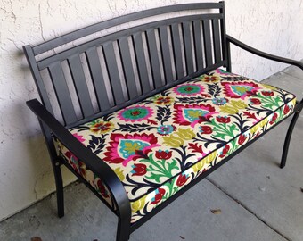 Custom Bench Cushion and Trapezoid Cushion in a Wide Variety of Fabrics