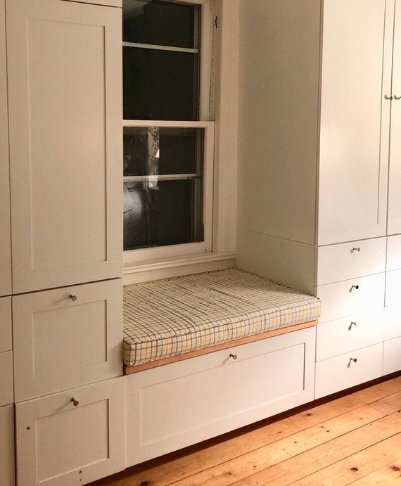 Mudroom Bench Cushion Window Seat Cushion In Custom Fabric