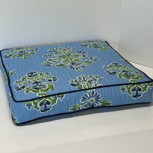 Chair Cushion in a Variety of Sizes and Fabrics Custom Sizes are Available image 1