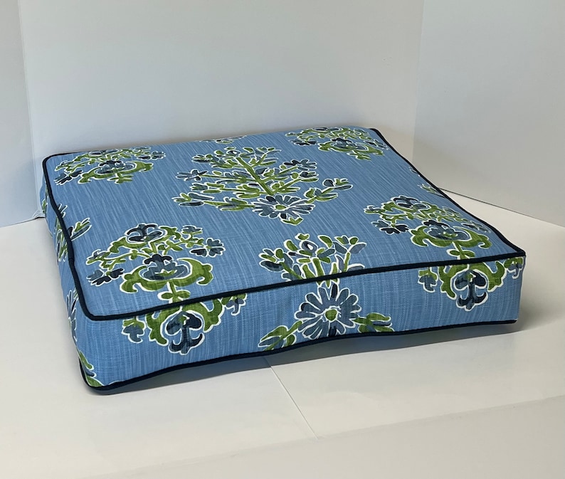 Chair Cushion in a Variety of Sizes and Fabrics Custom Sizes are Available image 1